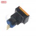 16mm矩形按紐 黃色 矩形按鈕 KB1-K231-Y