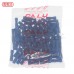 全絕緣母端子 PV2-3A-0.8 2.8*0.8mm (16-14AWG) 佳力牌 (100PCS/包)
