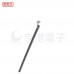 Molex 1.25端子線 雙頭端子 1095#28 20cm 黑色 <最低訂購量200條>