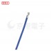 Molex 1.25端子線 雙頭端子 1095#28 20cm 藍色 <最低訂購量200條>