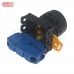 IDEC 和泉 22/平頭按鈕(黑圈) 瞬時型 1A 黃色 YW1B-M1E10Y
