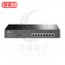 TP-LinkTL-SG1008MP 8埠 Gigabit RJ45 桌上機架式 PoEswitch交換器