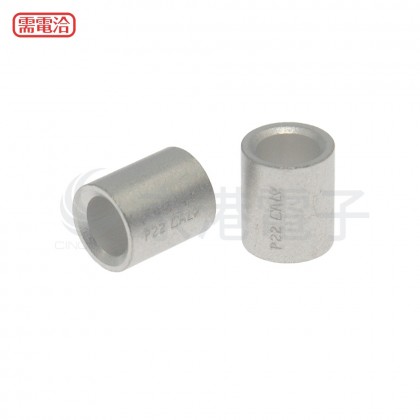 P-22 短銅管 L13.5mm D11.4mm (4AWG) (50PCS/包)