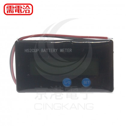 電池電量表(外裝式)閃爍報警款 12~108v
