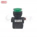 NHD 22mm 照光平頭按鈕開關-綠 1a 12V NLB22-F10GY
