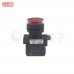NHD 22mm 照光平頭按鈕開關-紅 1a 12V NLB22-F10RY