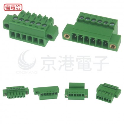 免焊空中對接端子 3.5mm 6P 公+母