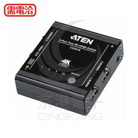 ATEN 3埠 4K HDMI影音切換器 VS381B